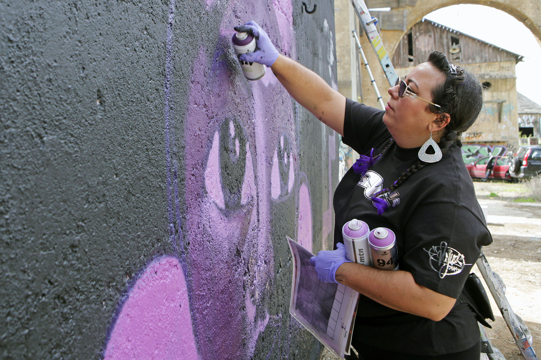 Graffiti tour in American Canyon